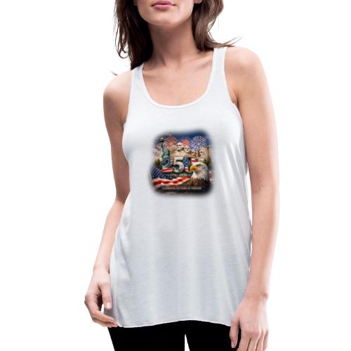 1776-2026 | Celebrating 250 Years of Freedom - Women's Flowy Tank Top by Bella