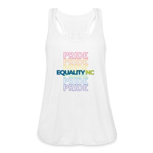 Pride in Equality June 2022 Shirt Design 1 2 - Women's Flowy Tank Top by Bella