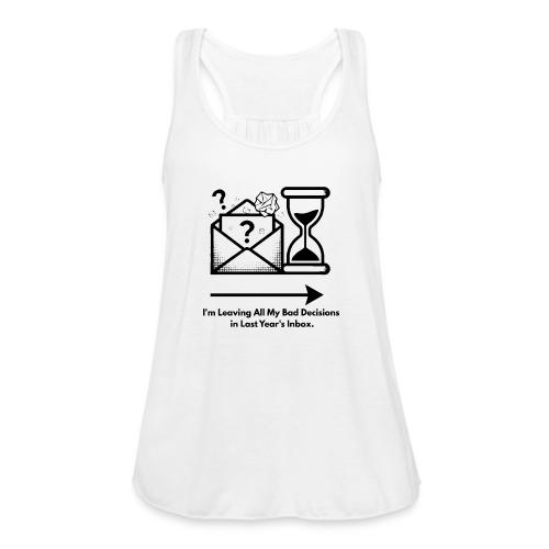 Last Year's Inbox T-Shirt - Women's Flowy Tank Top by Bella