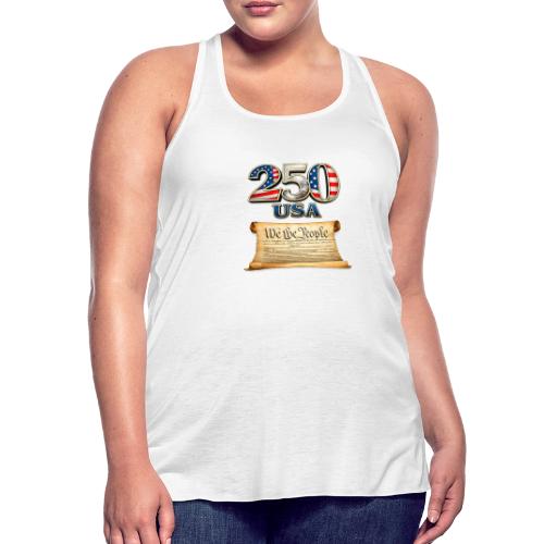250th anniversary celebration of America - Women's Flowy Tank Top by Bella