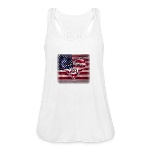 1776-2026 | 250 Years USA - Women's Flowy Tank Top by Bella