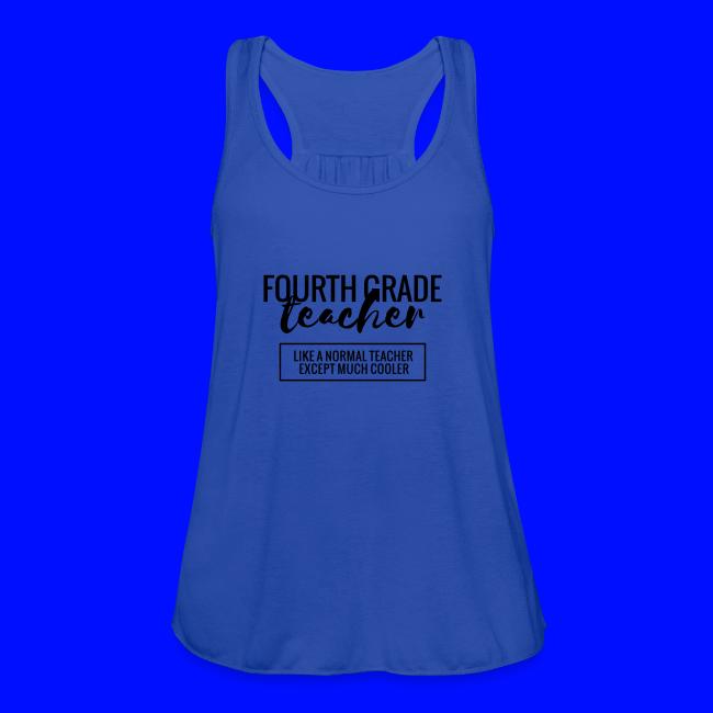 Cool 4th Grade Teacher Funny Teacher T-Shirt