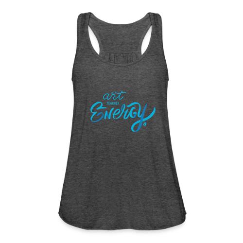 Art Teacher Energy (AOEU Blue) - Women's Flowy Tank Top by Bella