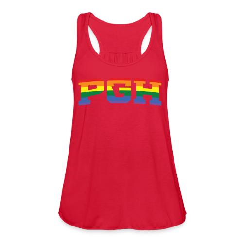 pgh_pride - Women's Flowy Tank Top by Bella