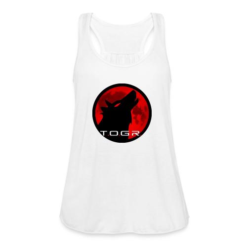 Larger Logo - Women's Flowy Tank Top by Bella