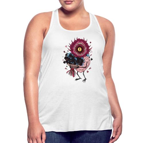 Gothic Valentine Eldritch Bloom – Dark Rom - Women's Flowy Tank Top by Bella