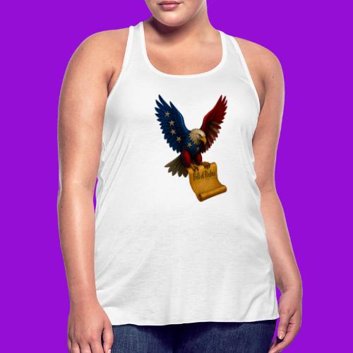 Bill of Rights Bald Eagle - Women's Flowy Tank Top by Bella