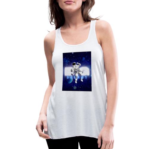 Big Dreams Out of Space - Women's Flowy Tank Top by Bella