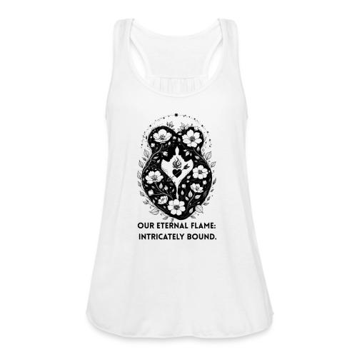 Eternal Flame of Embrace T-Shirt - Women's Flowy Tank Top by Bella