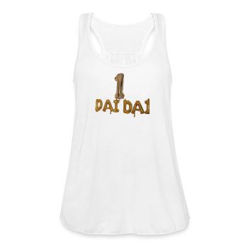 Dai Dai - Women's Flowy Tank Top by Bella - white - Front - Julia (174cm)