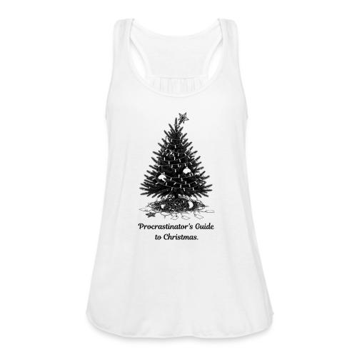 Procrastinator's Guide Christmas T-Shirt - Women's Flowy Tank Top by Bella