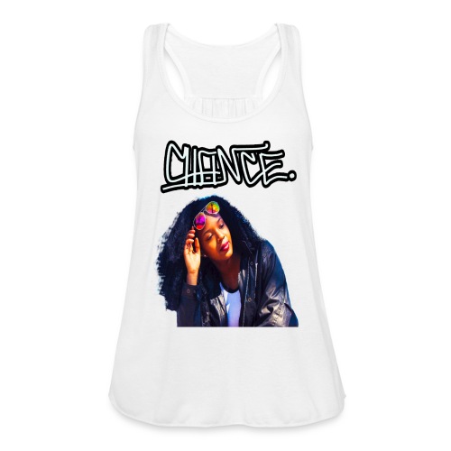 Chance Portrait - LIMITED EDITION - JMMS RECORDS - Women's Flowy Tank Top by Bella