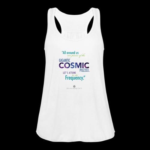 Cosmic Puzzle Mug - Women's Flowy Tank Top by Bella