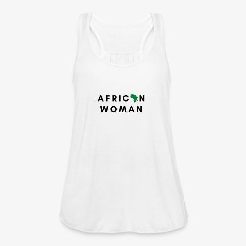 African Woman - Women's Flowy Tank Top by Bella