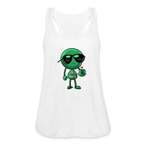 Smoon_I love Mrs S Green - Women's Flowy Tank Top by Bella
