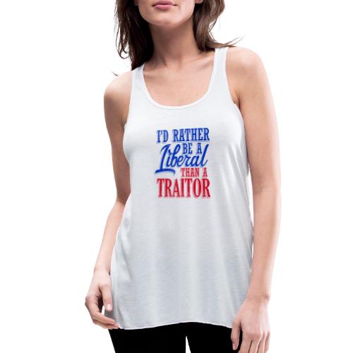 Rather Be A Liberal - Women's Flowy Tank Top by Bella