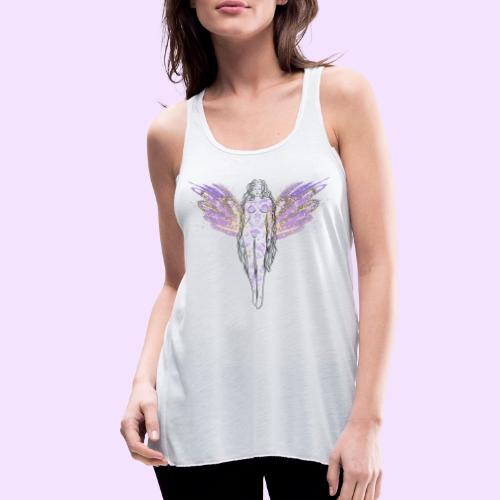 Angel Moon Goddess - Fairytale Design - Women's Flowy Tank Top by Bella
