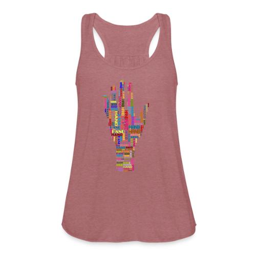 The Hand - Women's Flowy Tank Top by Bella