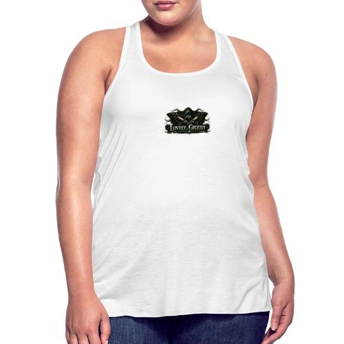 Lovely Grizzly logo - Women's Flowy Tank Top by Bella