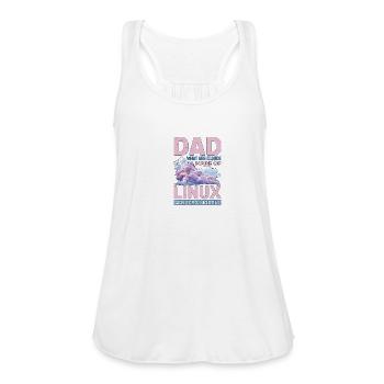 What Are Clouds Made Of, Linux Servers Mostly 32 - Women's Flowy Tank Top by Bella - white - Front - Julia (174cm)