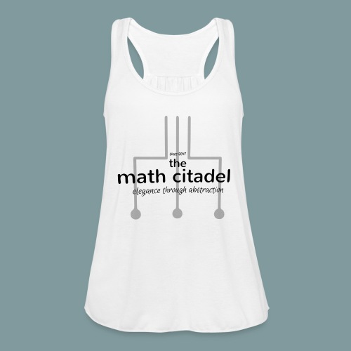 Abstract Math Citadel - Women's Flowy Tank Top by Bella
