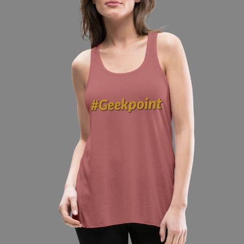 #Geekpoint - Women's Flowy Tank Top by Bella