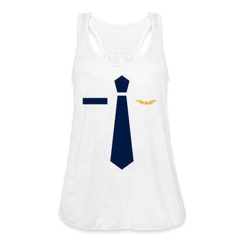 Catch Me if You Can Pilot Design - Women's Flowy Tank Top by Bella
