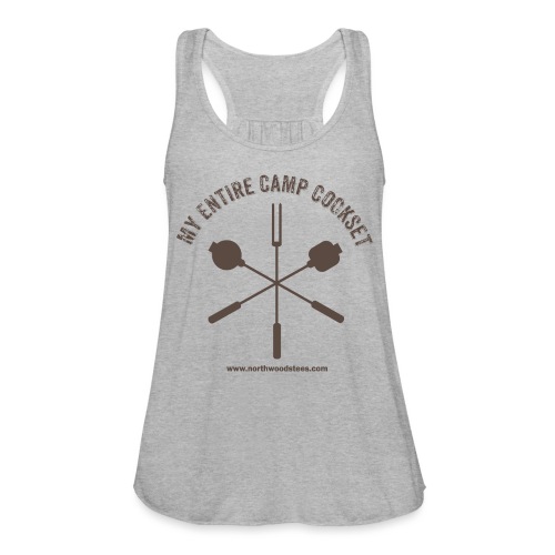 My Entire Camp Cookset - Women's Flowy Tank Top by Bella