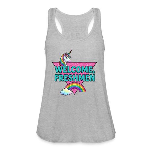 Welcome, Freshmen - Women's Flowy Tank Top by Bella