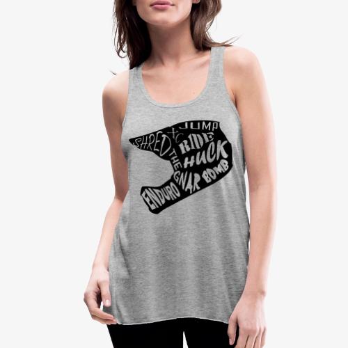 MTB Slang Helmet - Women's Flowy Tank Top by Bella
