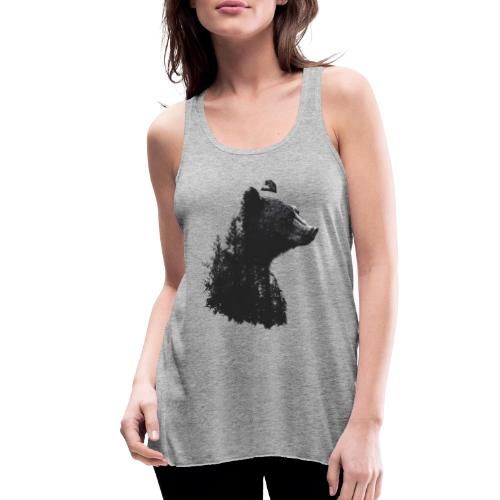 Forest Within the Bear - Women's Flowy Tank Top by Bella