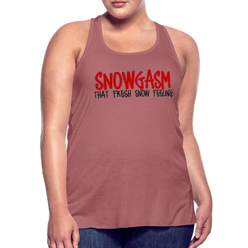 Snowgasm - Women's Flowy Tank Top by Bella