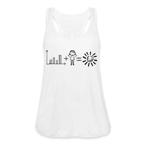 Data Plus People - Women's Flowy Tank Top by Bella