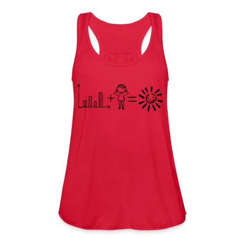 Data Plus People - Women's Flowy Tank Top by Bella