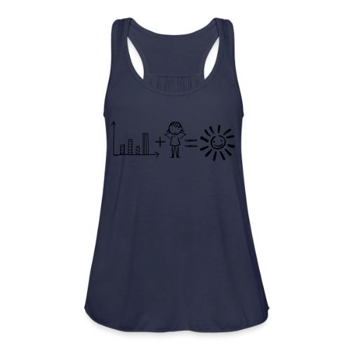 Data Plus People - Women's Flowy Tank Top by Bella