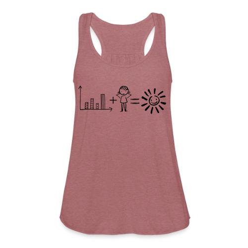 Data Plus People - Women's Flowy Tank Top by Bella