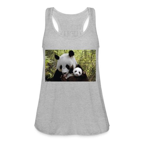 panda - Women's Flowy Tank Top by Bella