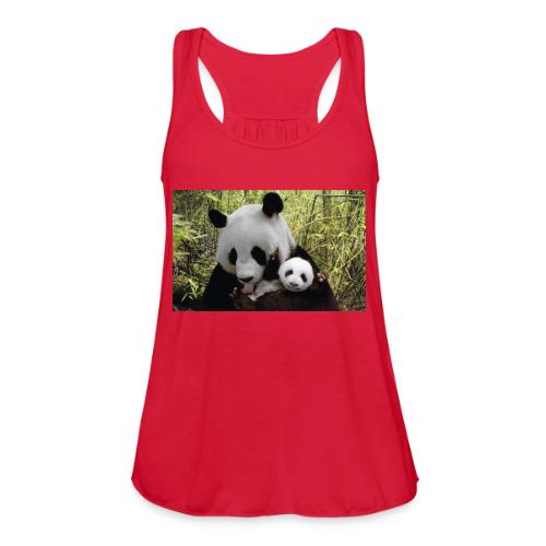 panda - Women's Flowy Tank Top by Bella