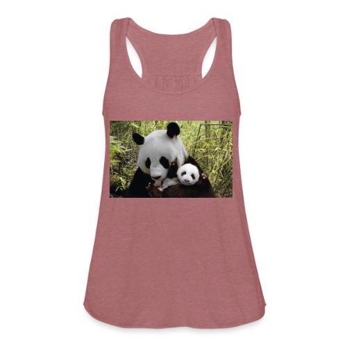 panda - Women's Flowy Tank Top by Bella
