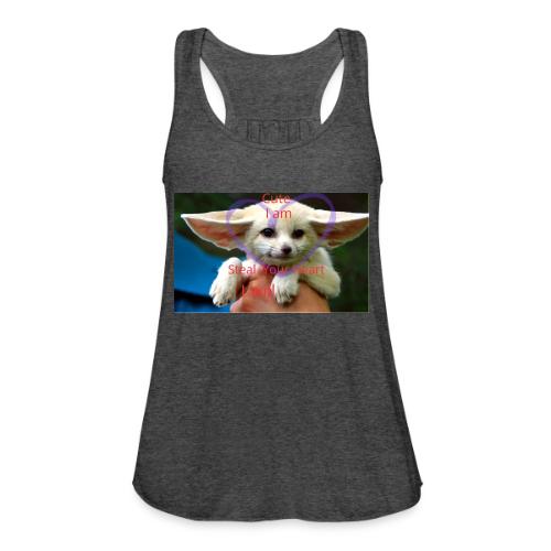 baby fox - Women's Flowy Tank Top by Bella