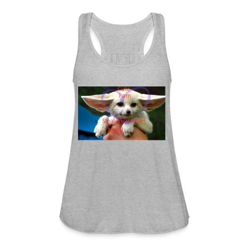 baby fox - Women's Flowy Tank Top by Bella