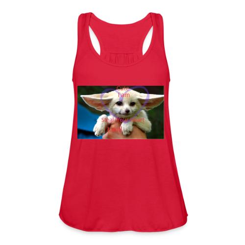 baby fox - Women's Flowy Tank Top by Bella