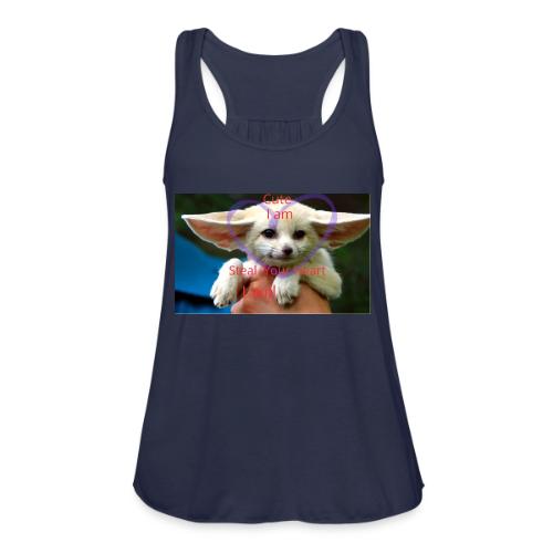 baby fox - Women's Flowy Tank Top by Bella