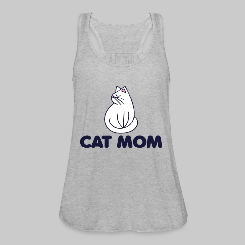Cat Mom - Women's Flowy Tank Top by Bella