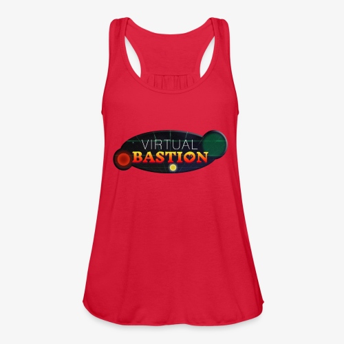 Virtual Bastion: Space Logo - Women's Flowy Tank Top by Bella