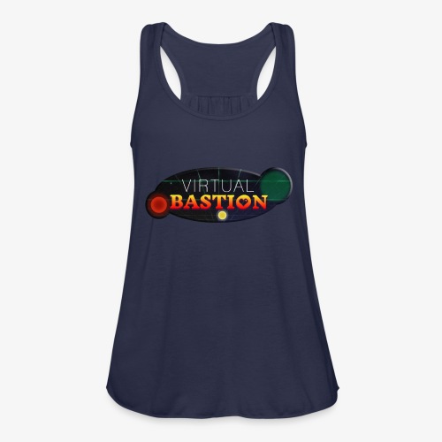 Virtual Bastion: Space Logo - Women's Flowy Tank Top by Bella