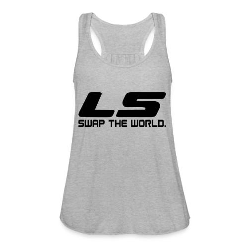 LS Swap the World - Women's Flowy Tank Top by Bella