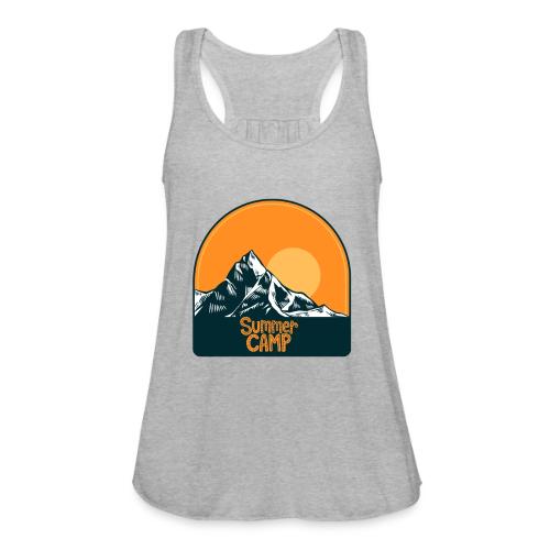 Adventure Summer Camp - Women's Flowy Tank Top by Bella