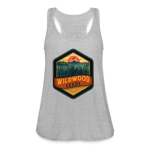 Wildwood Seed Field - Women's Flowy Tank Top by Bella
