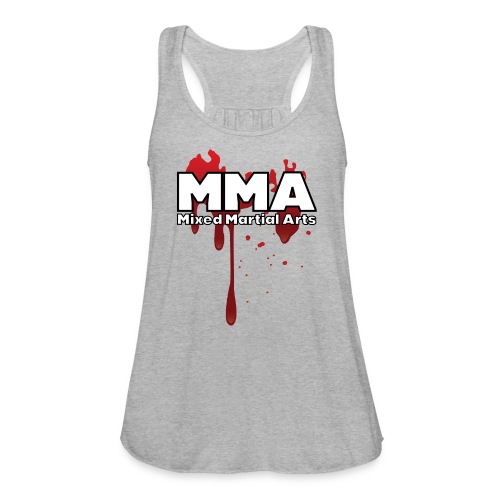 MMA Mixed Martial Arts | MMA Bloody version - Women's Flowy Tank Top by Bella
